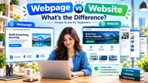 What Is the Difference Between a Webpage Vs Website? A Beginner’s Guide