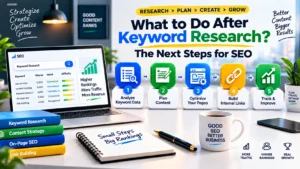 What to Do After Keyword Research? The Next Steps for SEO 